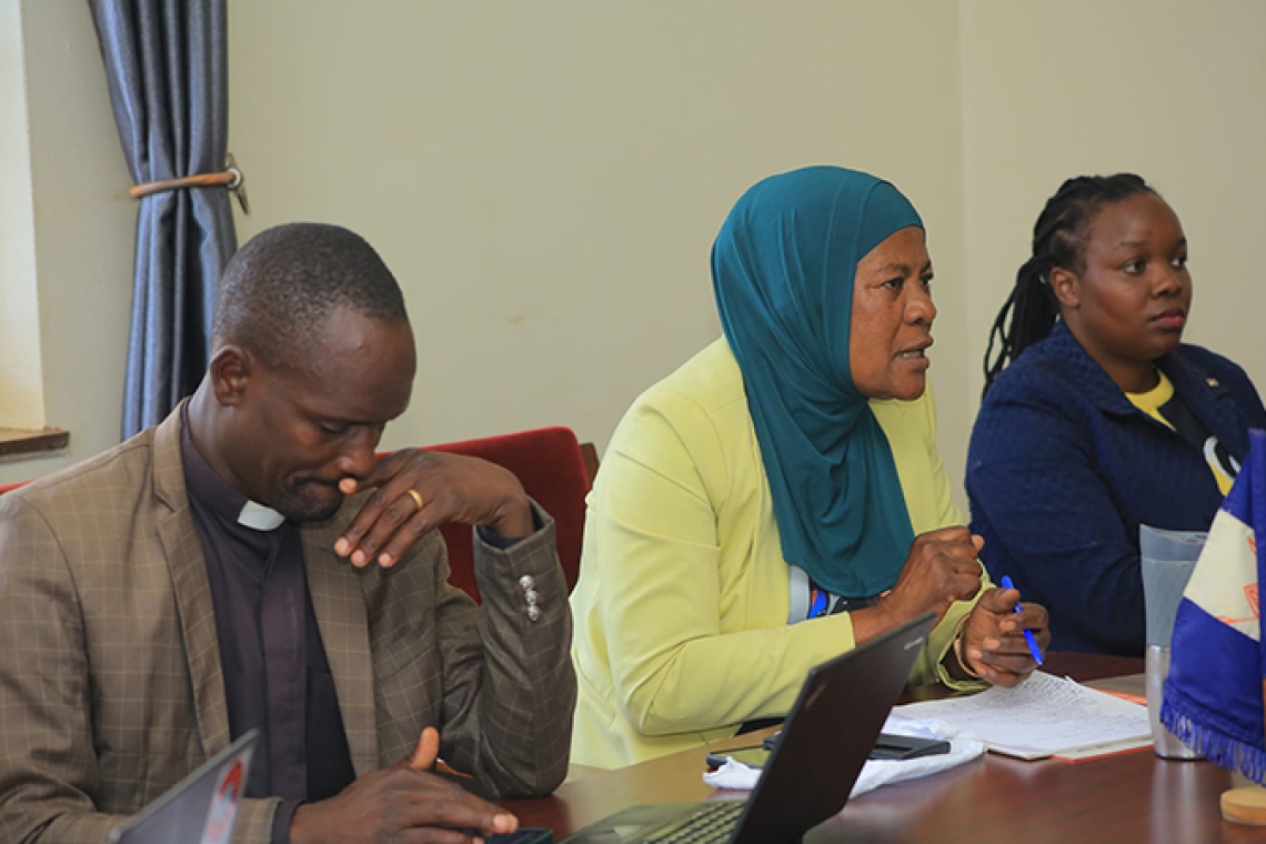 The Buganda Organizing Committee for the 28th COP exhibitions in Dubai, meets
